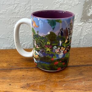 Disney coffe MUG Mickey disneyland grandma 3 D relief 14 oz